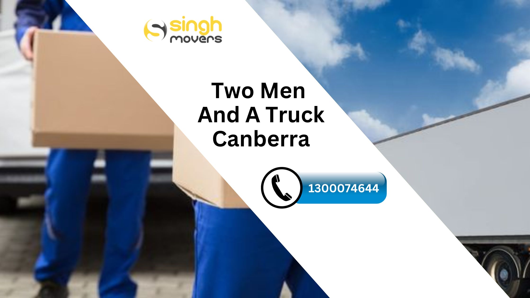 Two Men  And A Truck Canberra